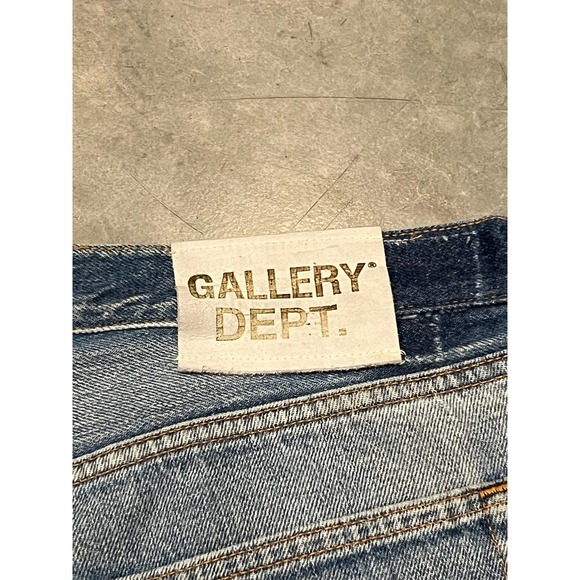 Gallery Dept Blue Denim Size 36 - Picture 5 of 6